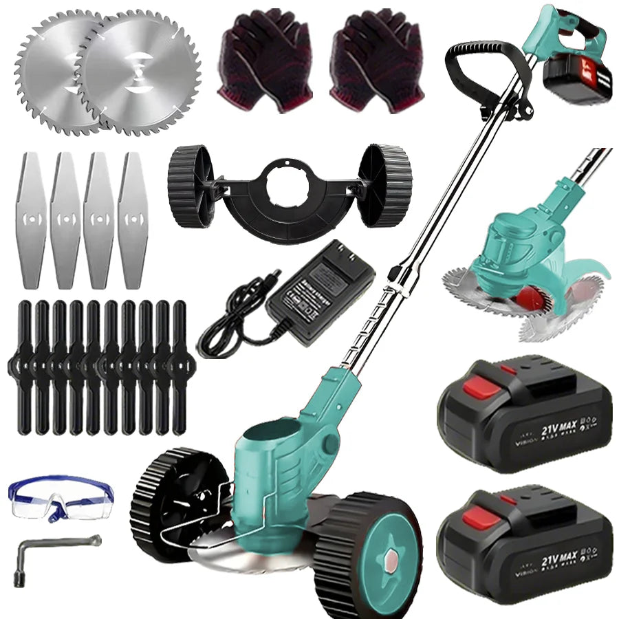 2025 Portable Cordless Electric Lawn Mower With High-Capacity Batteries