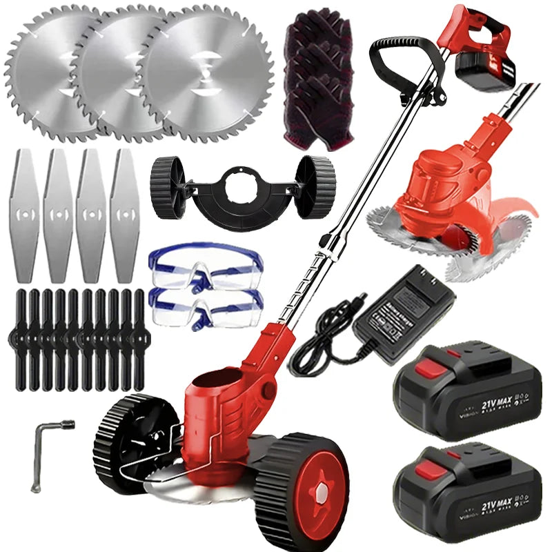 2025 Portable Cordless Electric Lawn Mower With High-Capacity Batteries