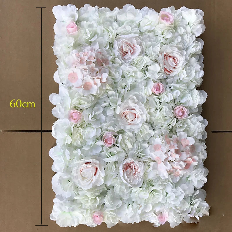 Artificial Hydrangea Rose Peony Panels Wedding Backdrops