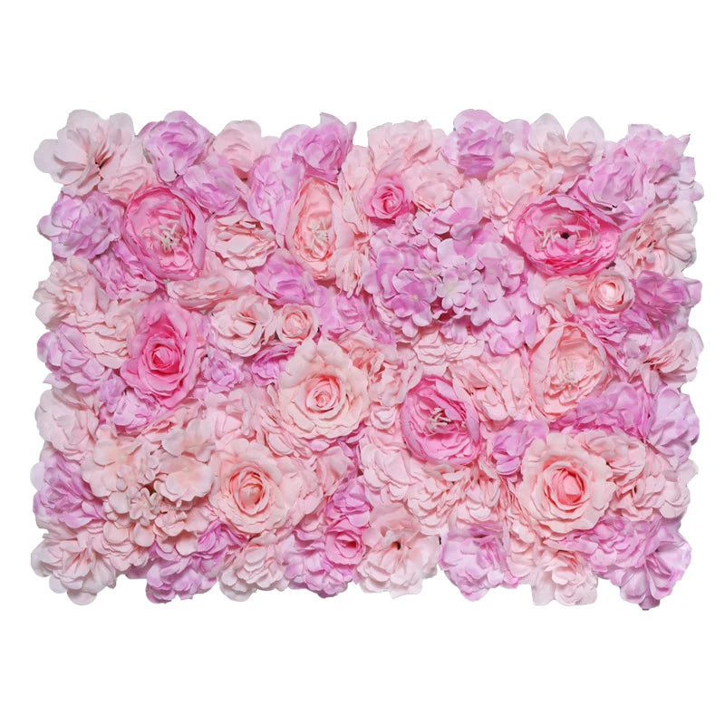 Artificial Hydrangea Rose Peony Panels Wedding Backdrops