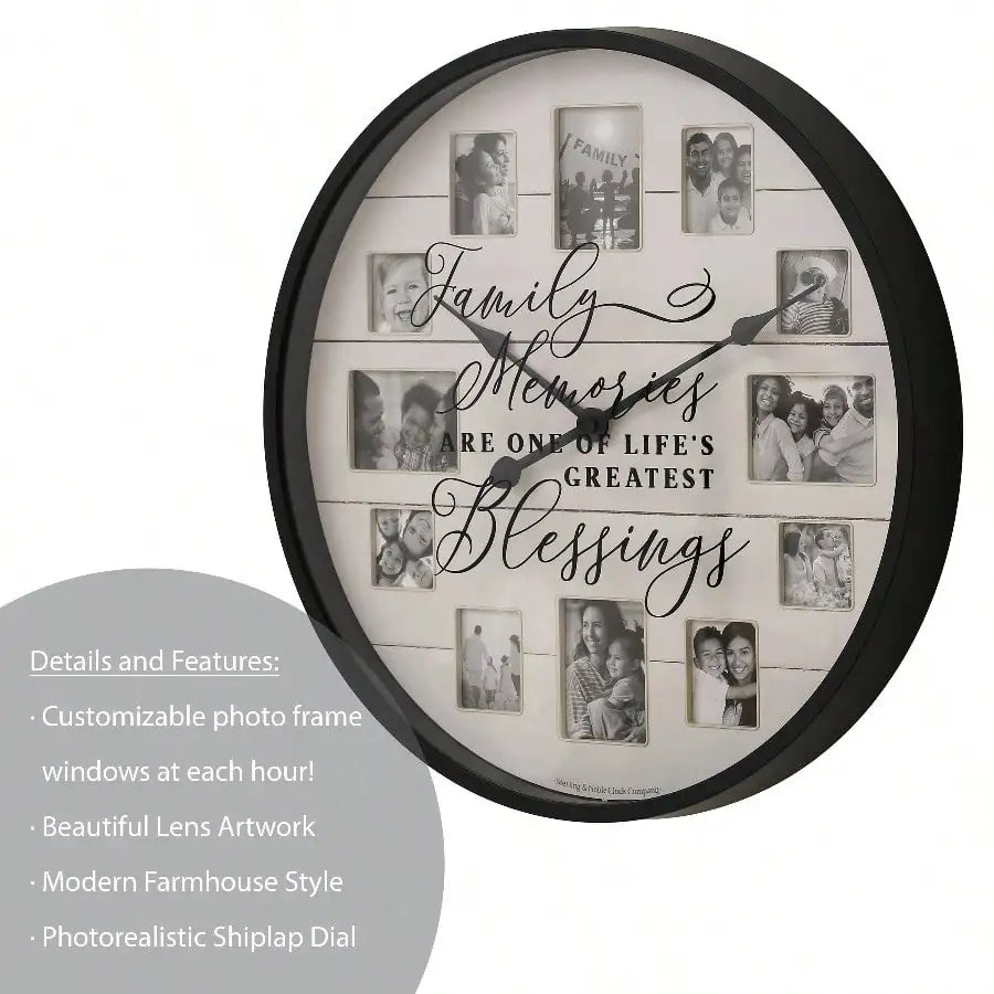 Hign-concerned Sentiment Frame Wall Clock Farmhouse Decor