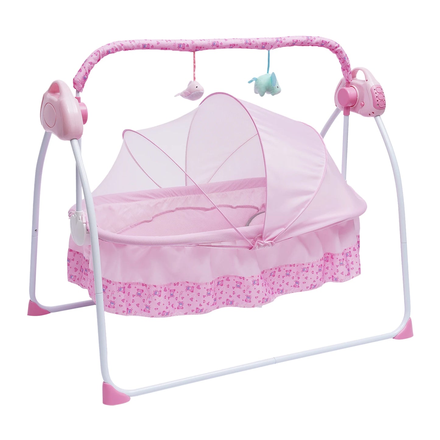 Devine In And Out Foldable Electric Baby Cradle Soothing