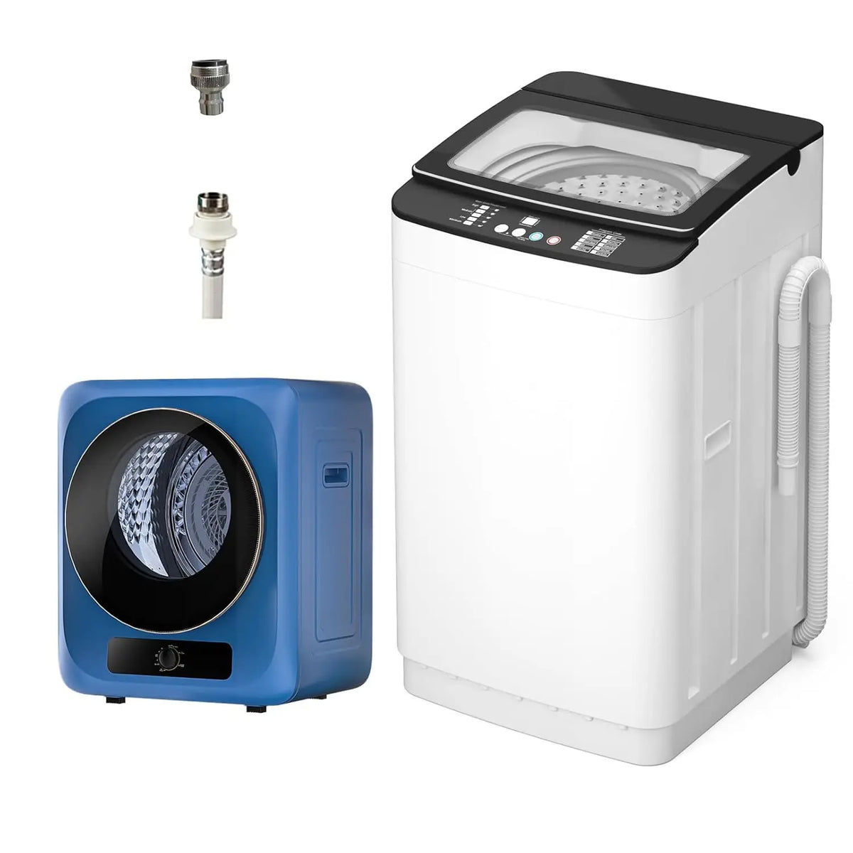 Portable Fully Automatic Washing Machine And Dryer Set