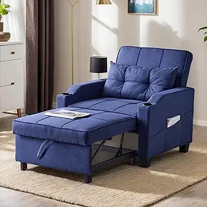 Ticify Sleeper Chair Sofa Bed With USB Type C Ports