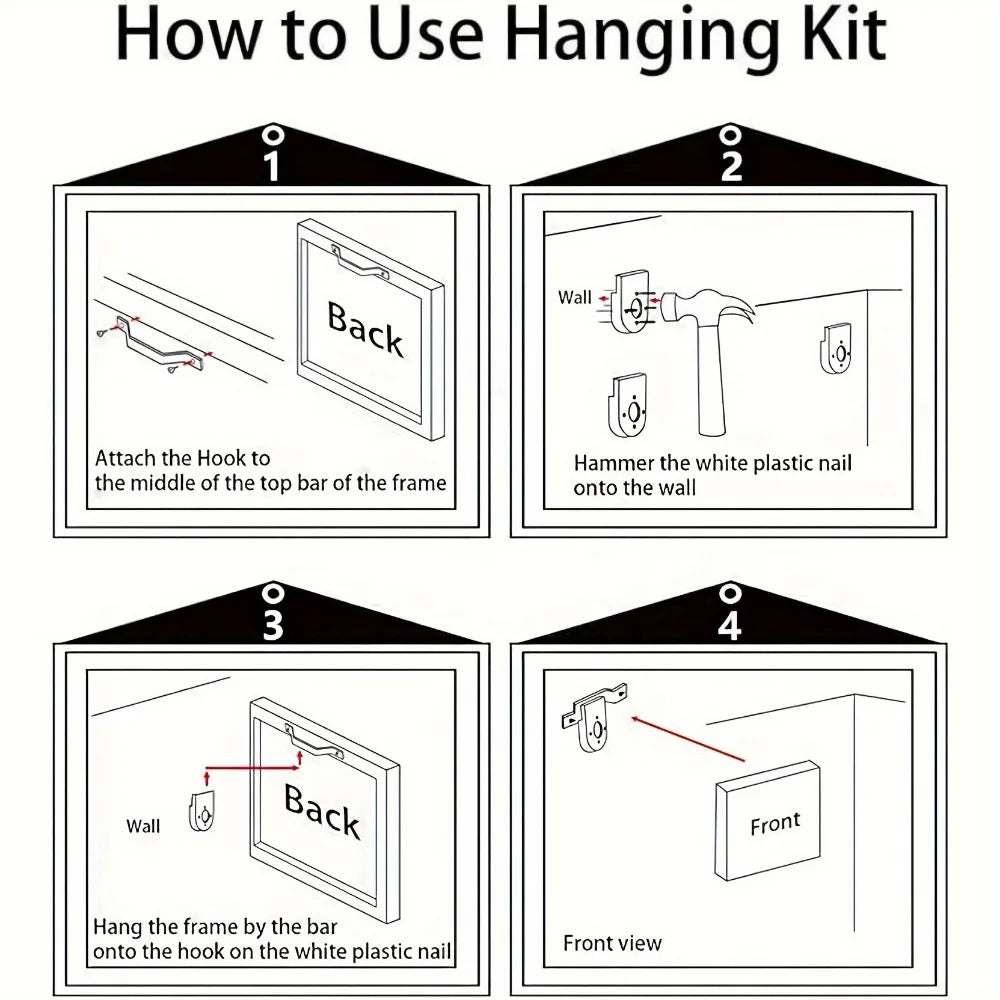 Hign-concerned Abstract Pattern Canvas Wall Art Decor