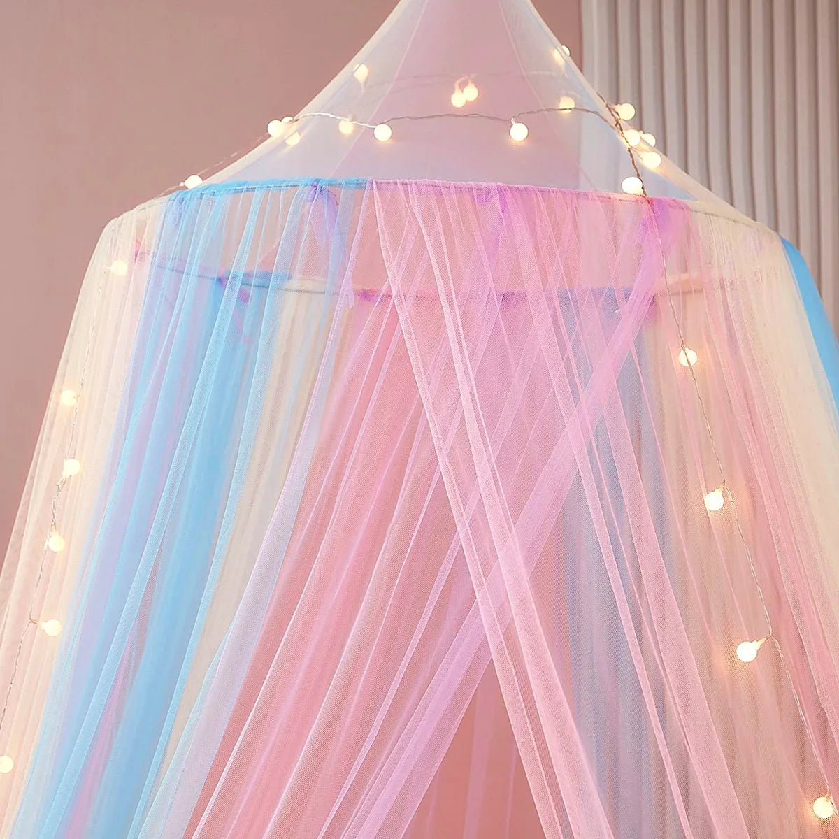 DevineInAndOut Baby Mosquito Net Dome Canopy Light Crib