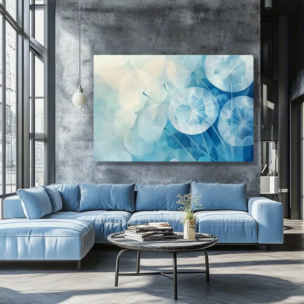 Elegant 1.5 Inch Art Deco Mural Wall Decoration for Peaceful Home Decor