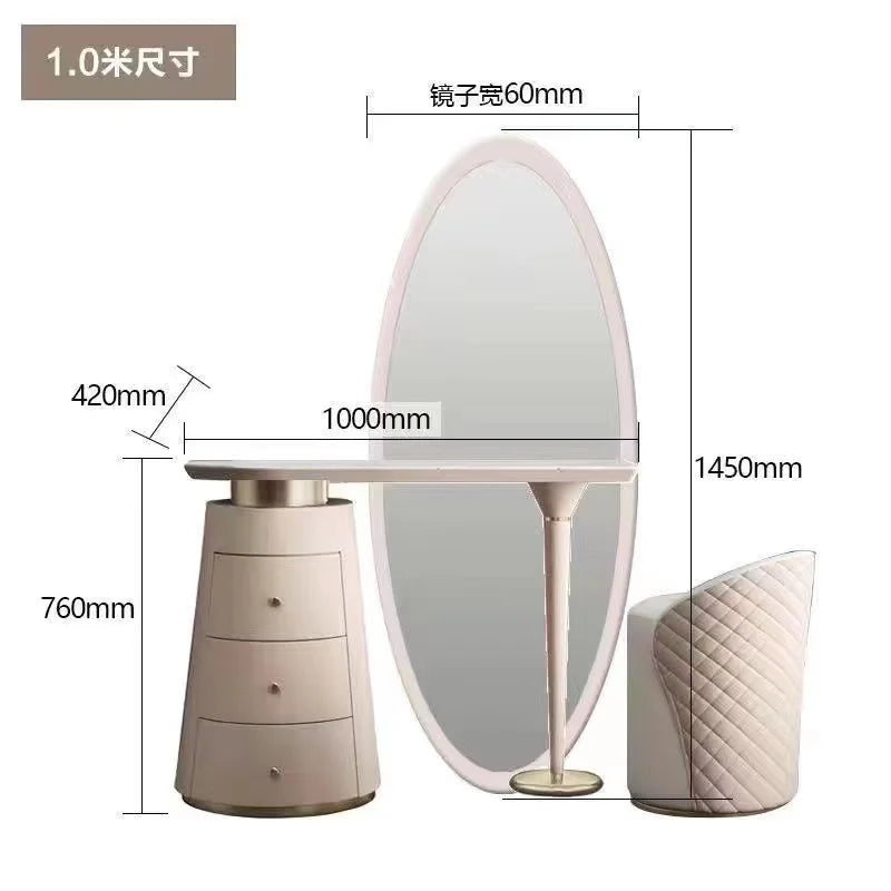 DUTRIEUX Luxury Dressing Table Vanity Chair Furniture
