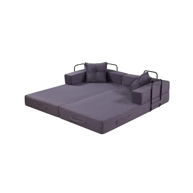 CN Sichuan Corduroy Sleeper Sofa Bed Foldable Couch