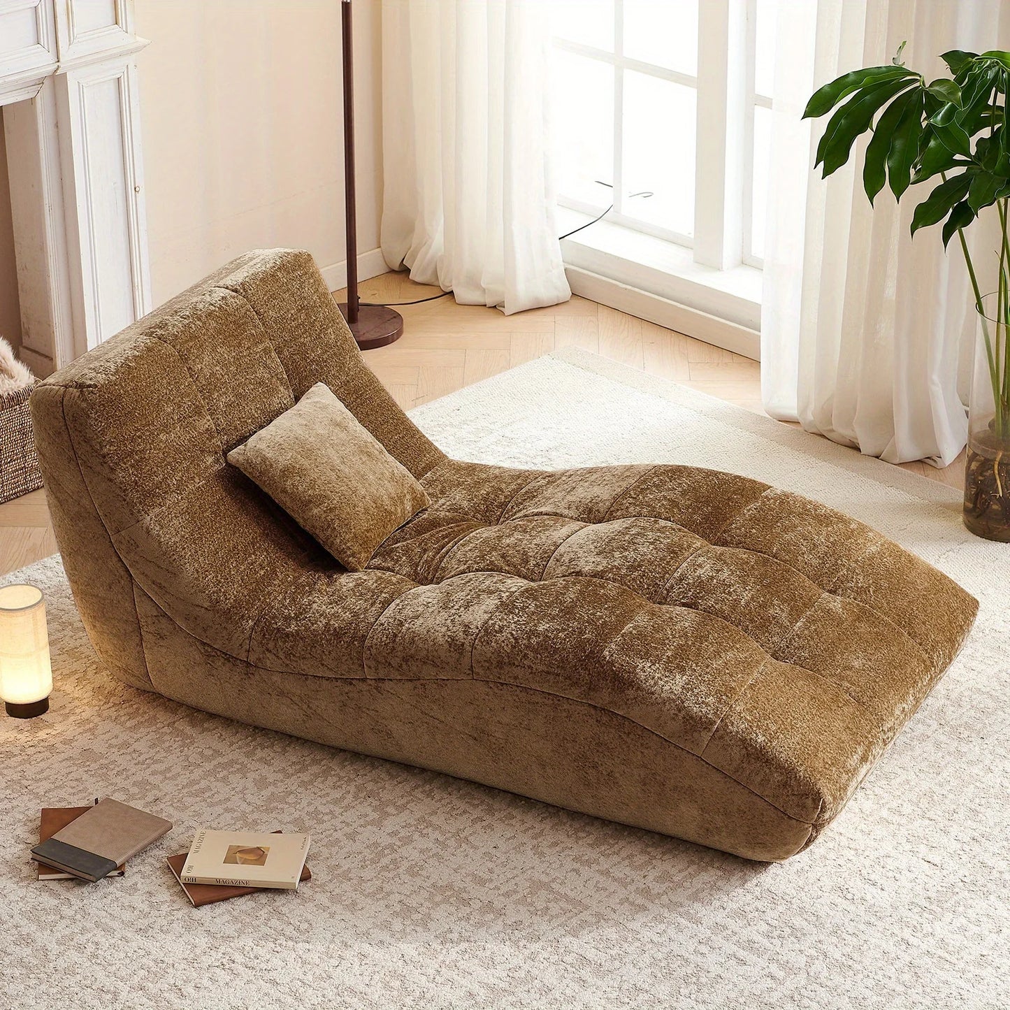 PIYRQ Single Sofa Seat Yoga Platform For Living Room