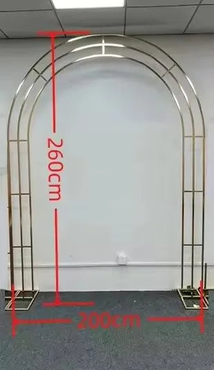Stainless Steel Wedding Arch Stand Balloon Backdrop
