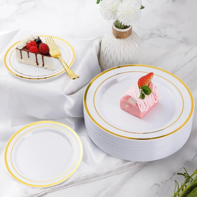 Hign Concerned Disposable Plastic Party Dinner Plates