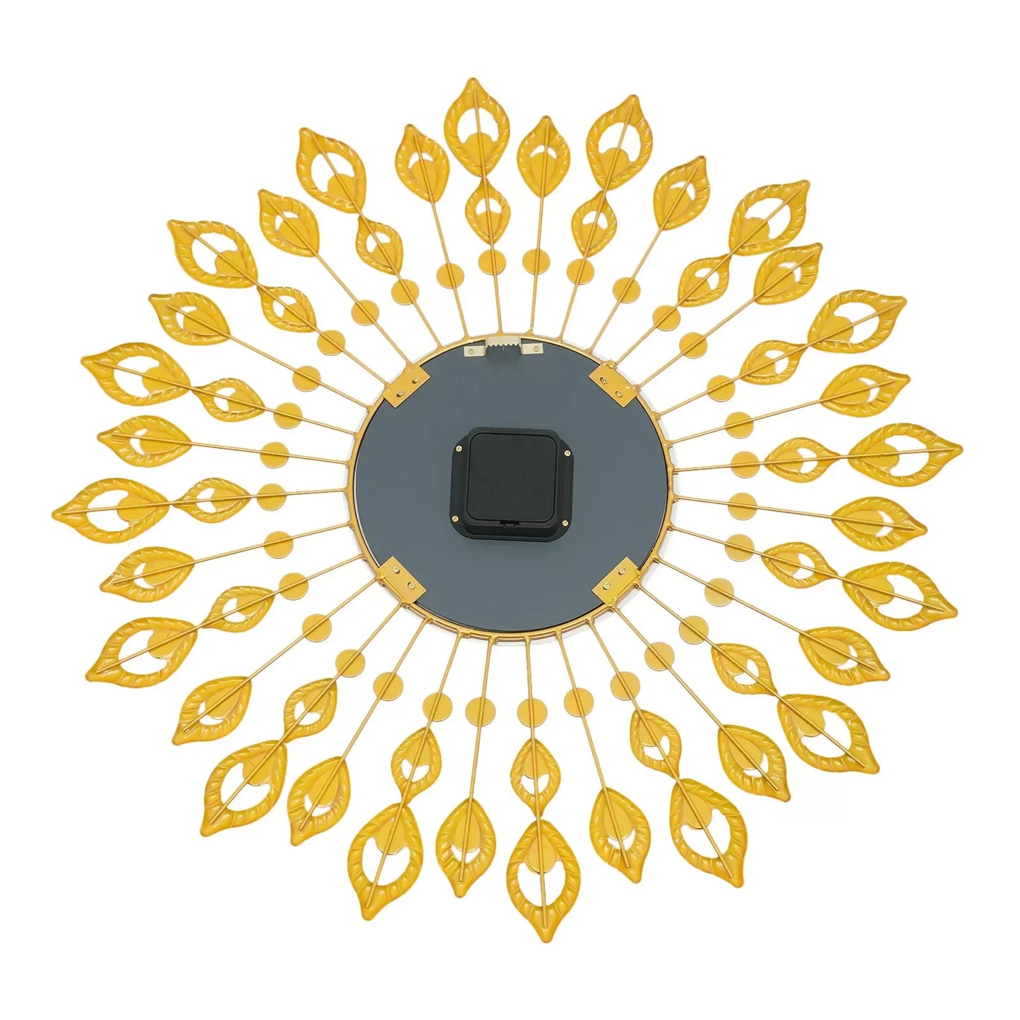 Hign-concerned 3D Peacock Wall Clock Luxury Living Decor