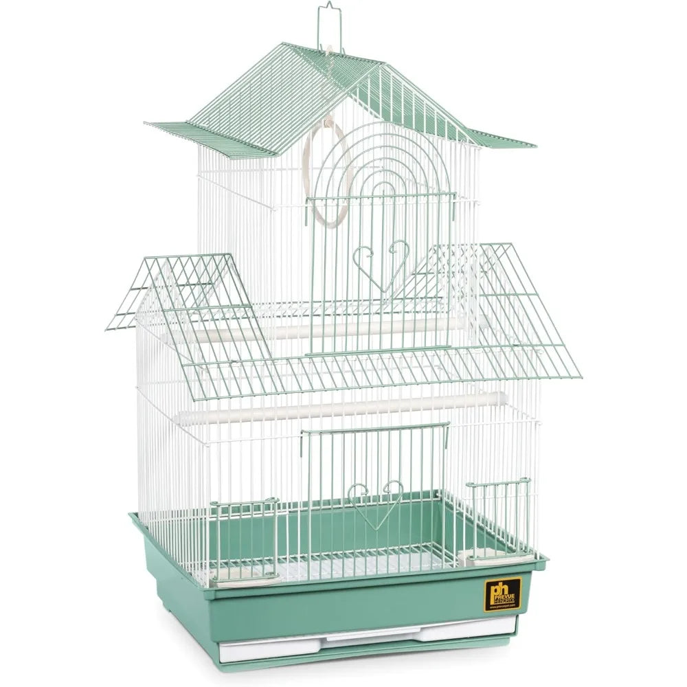 Secure Durable Latch Stainless Steel Parakeet Bird Cage