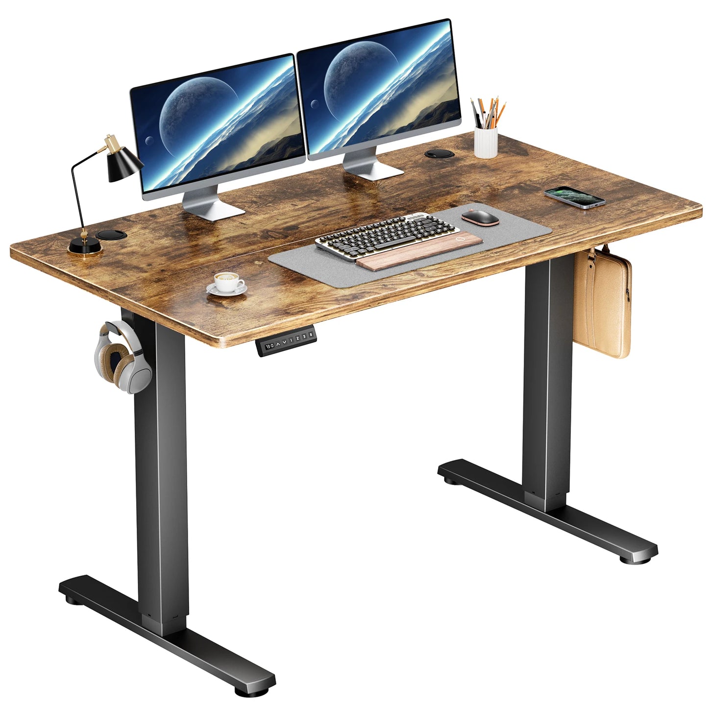 JHK Electric Standing Desk Sit Stand Workstation Ergonomic