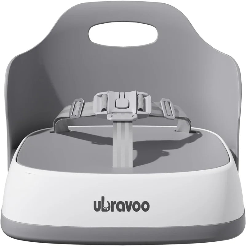 Ubravoo Portable Booster Seat For Dining 3 Point Harness