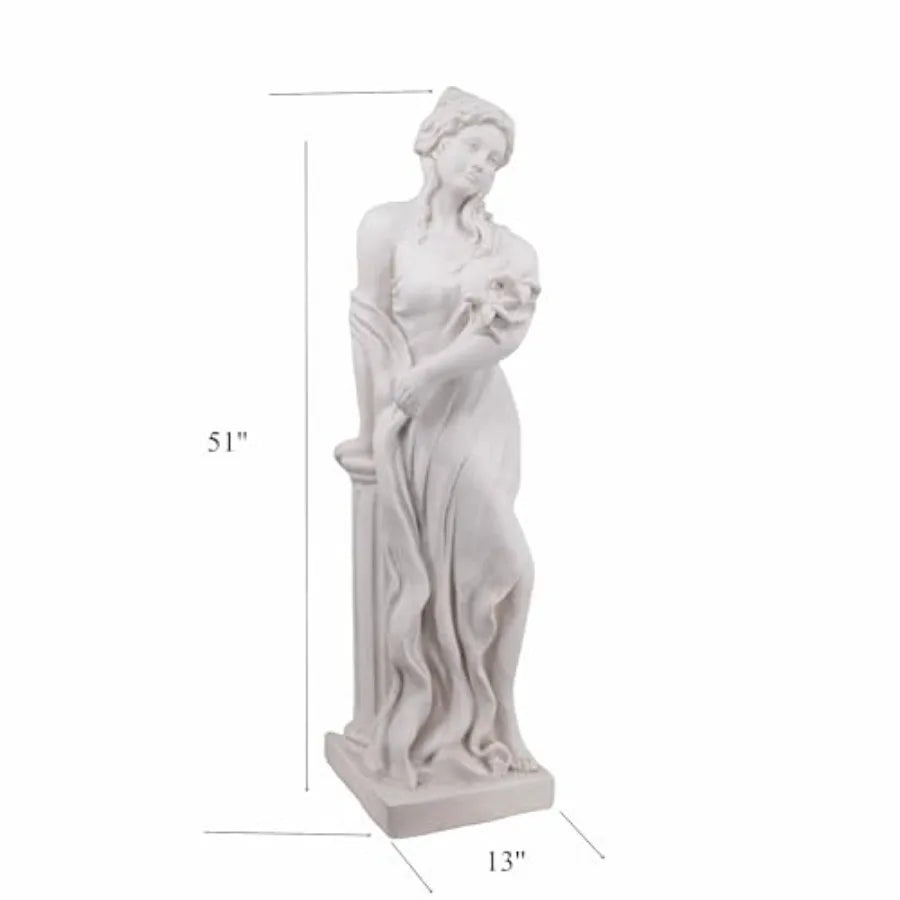 SHXI Outdoor Garden Nymph Statue Goddess Of Spring