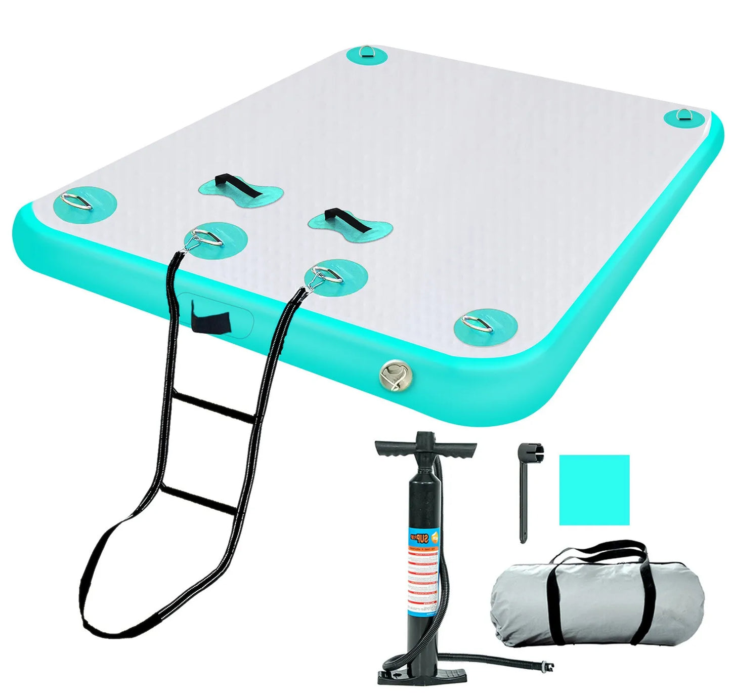 Chimei Toy Inflatable Floating Dock Air Deck Platform