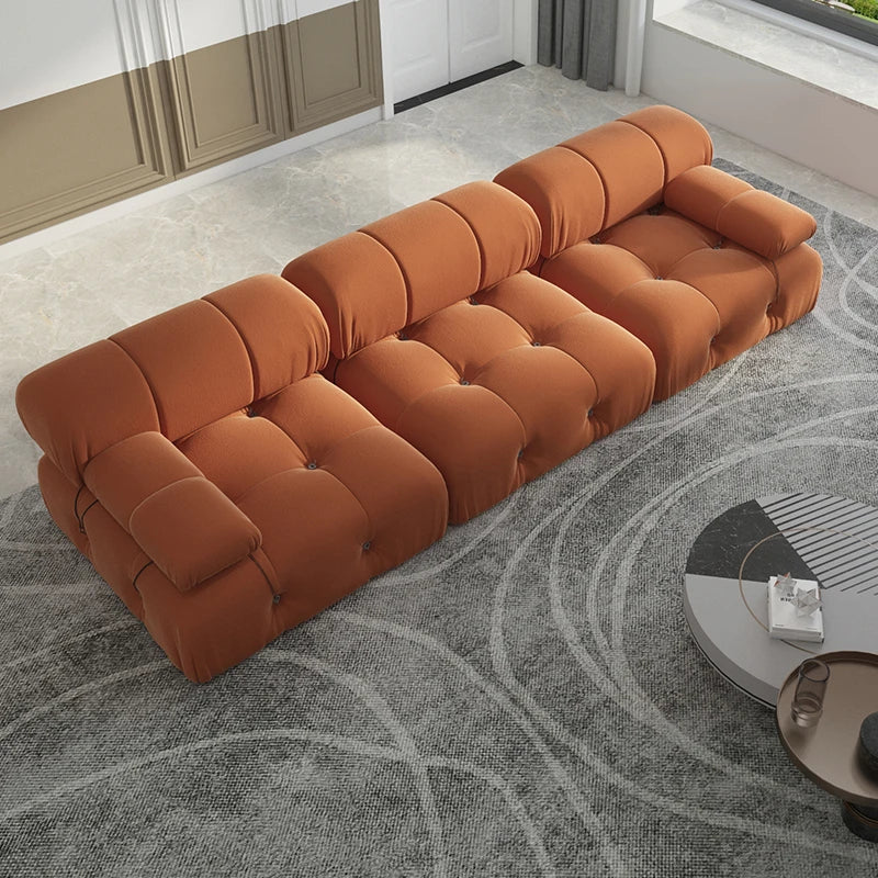 Sdorens Modern Velvet Modular Sectional Sofa Set Living Room
