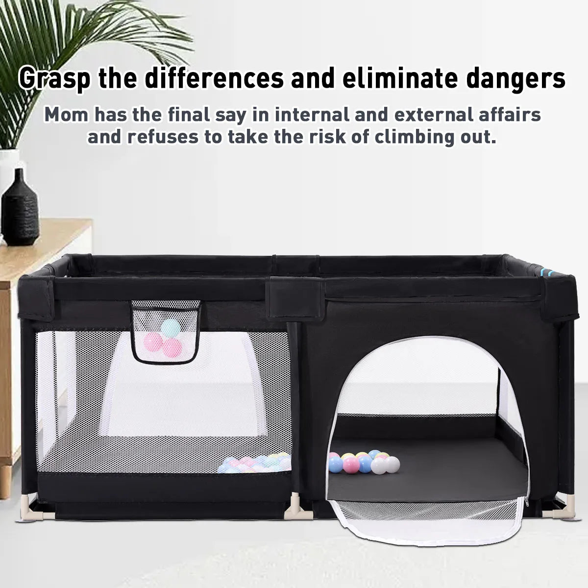 Devine In And Out Baby Playpen Indoor Safety Fence For Kids