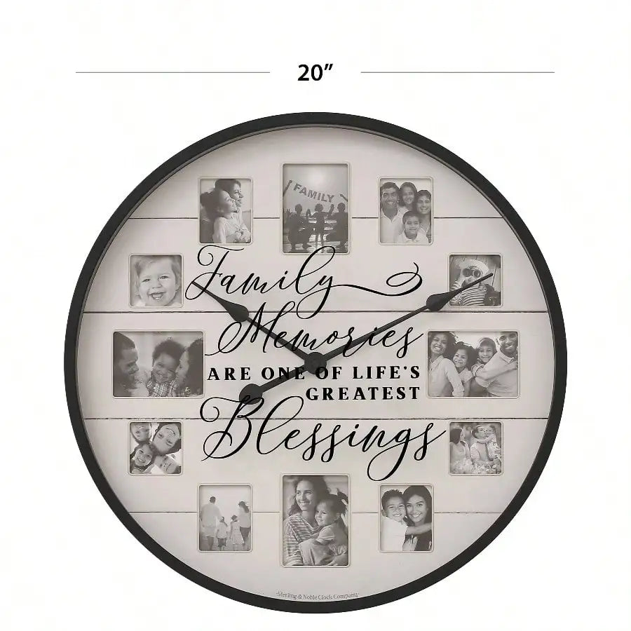 Hign-concerned Sentiment Frame Wall Clock Farmhouse Decor