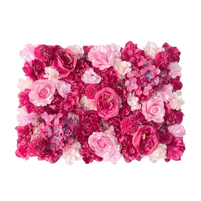 Artificial Hydrangea Rose Peony Panels Wedding Backdrops