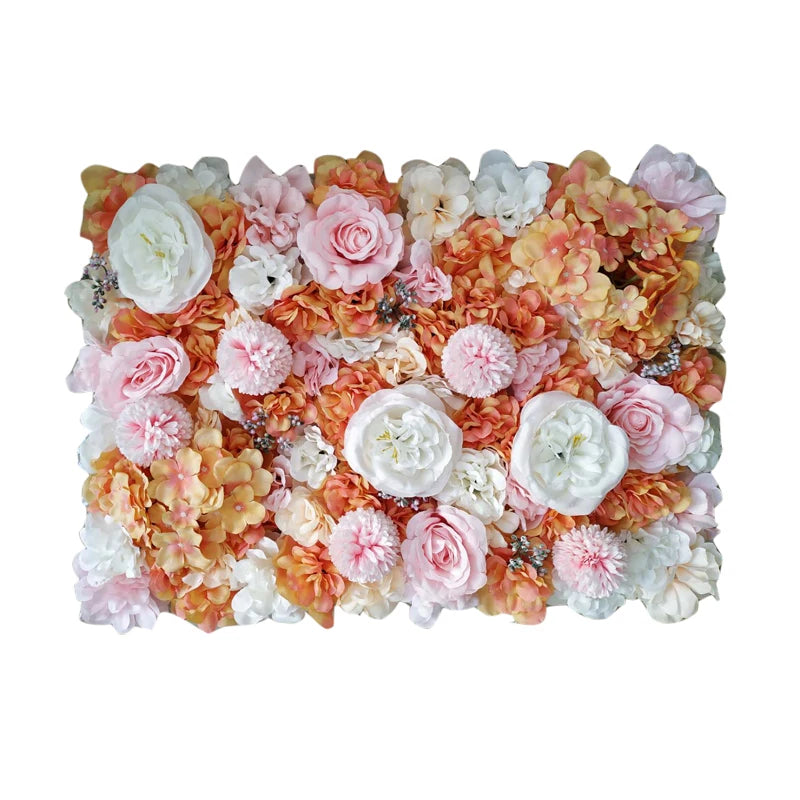 Artificial Hydrangea Rose Peony Panels Wedding Backdrops