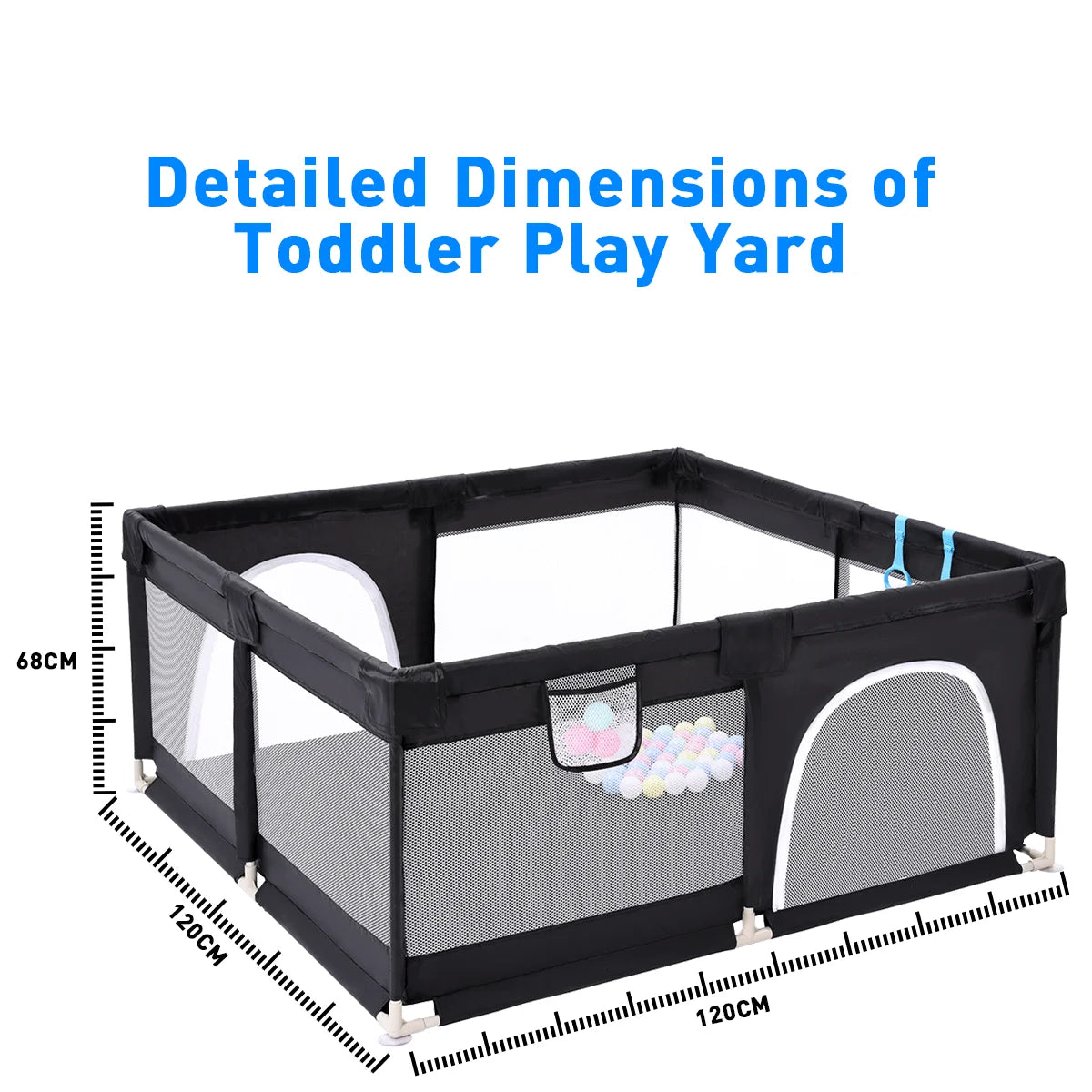 Devine In And Out Baby Playpen Indoor Safety Fence For Kids