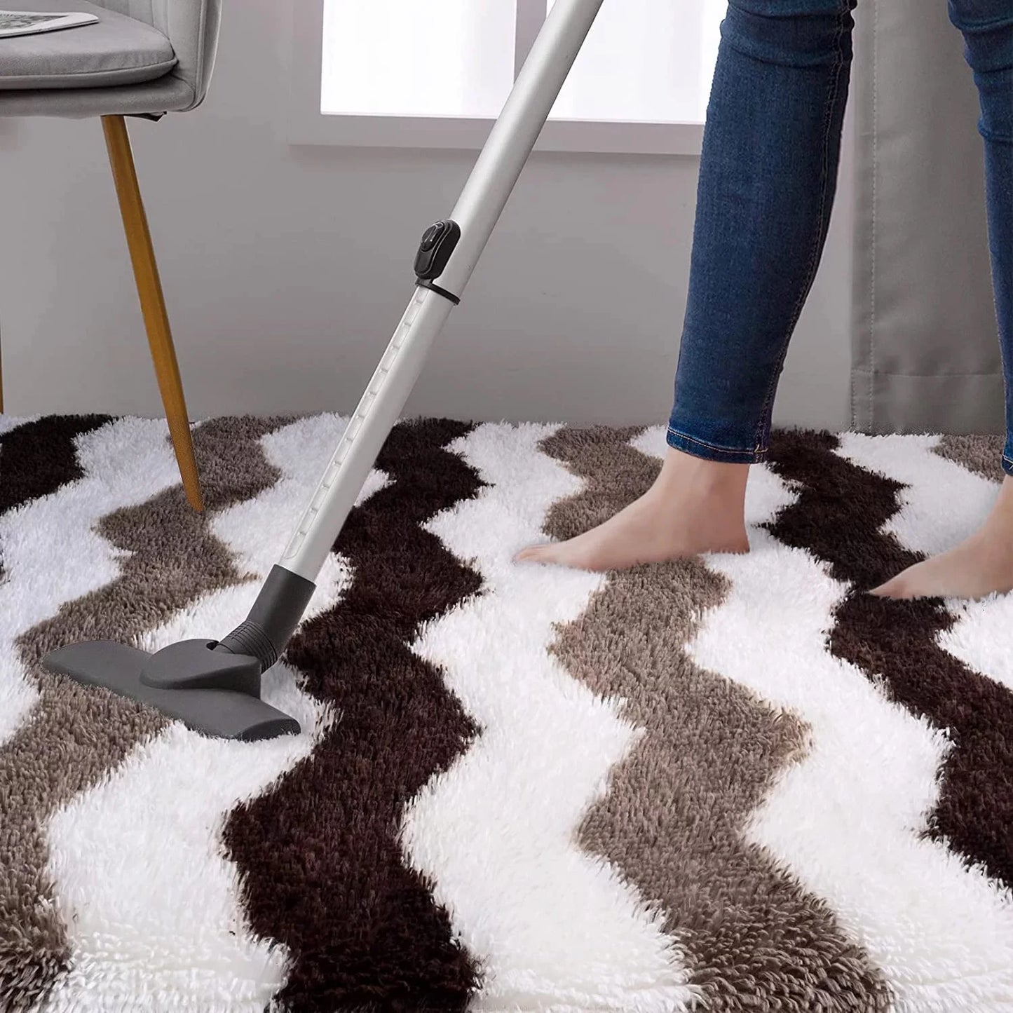 Soft Shaggy Plush Area Rugs for Home Decor