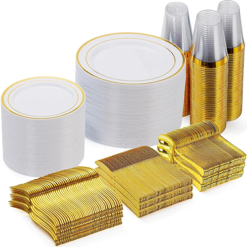 Hign Concerned Disposable Plastic Party Dinner Plates