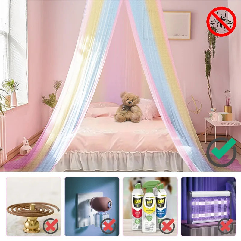 DevineInAndOut Baby Mosquito Net Dome Canopy Light Crib