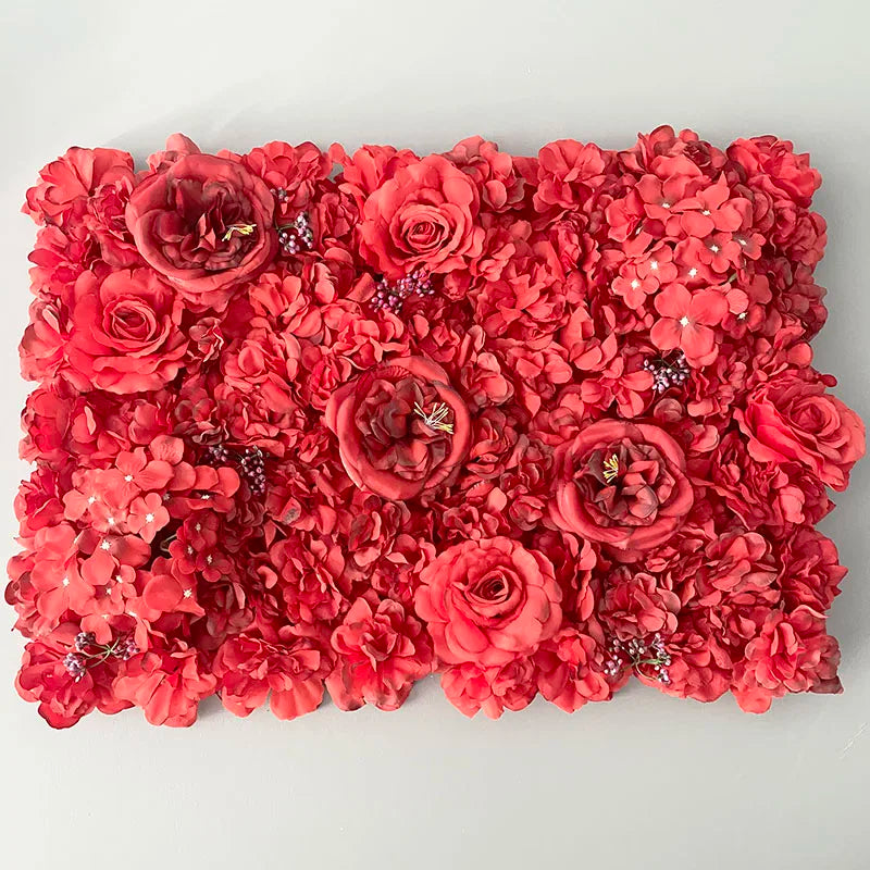 Artificial Hydrangea Rose Peony Panels Wedding Backdrops