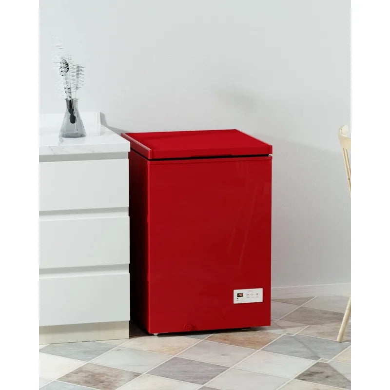 Outdoor Chest Freezer With Electronic Control And Two Removable Baskets