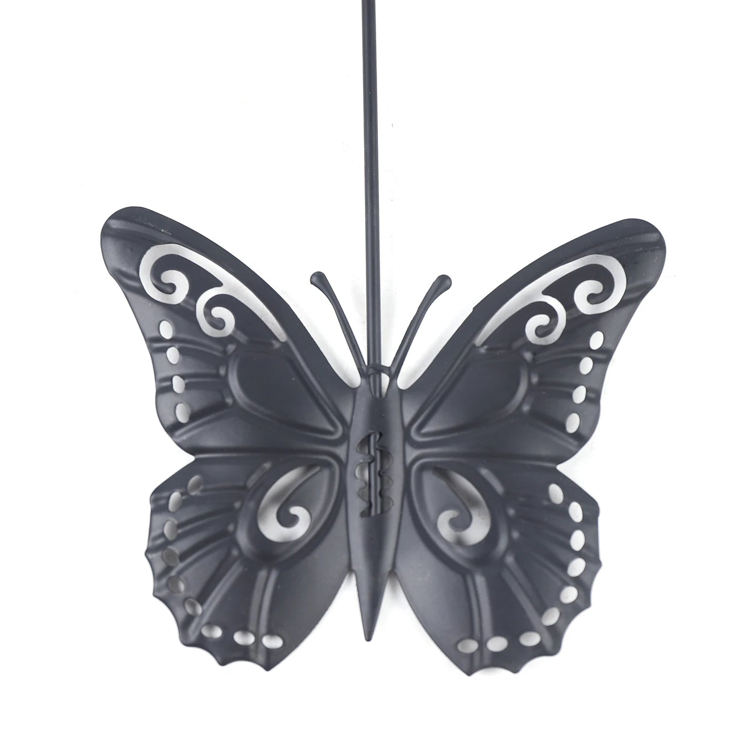 Hign-concerned Butterfly Wall Clock Modern Iron Decor