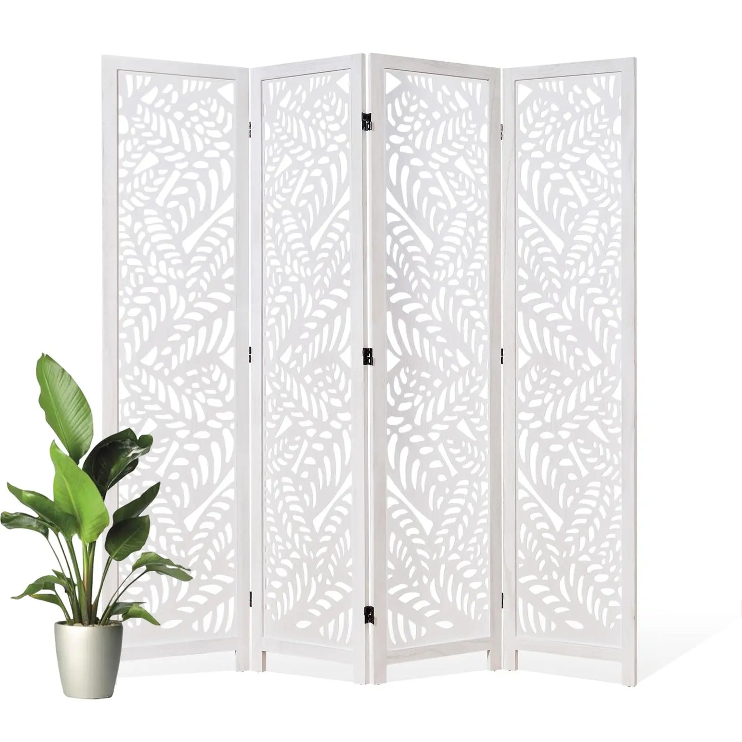 Folding Decorative Wood Screen Dividers Panel For Home Use