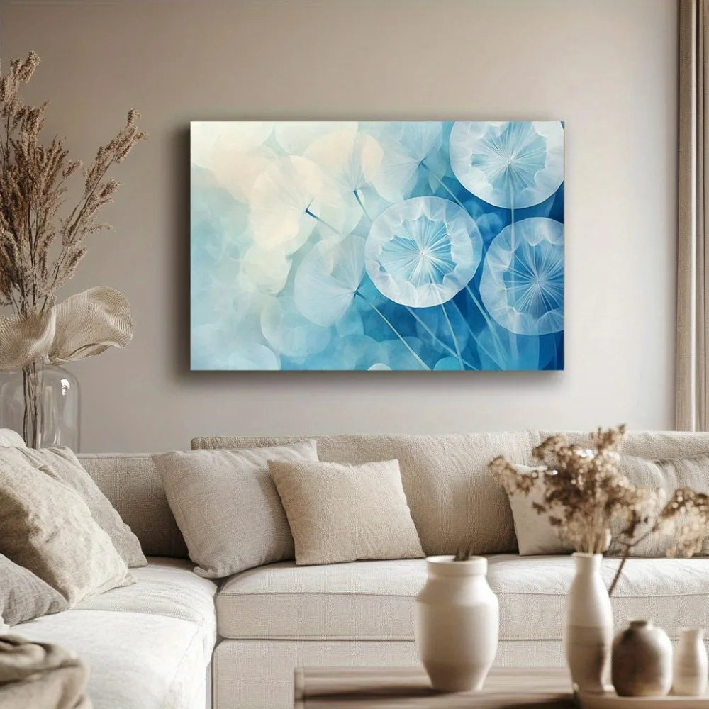 Elegant 1.5 Inch Art Deco Mural Wall Decoration for Peaceful Home Decor