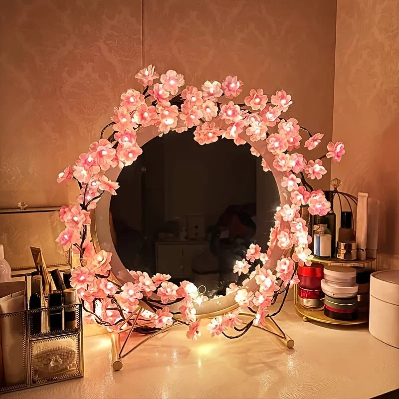 96LED Cherry Blossom Tree Light for Bedroom Decor Parties