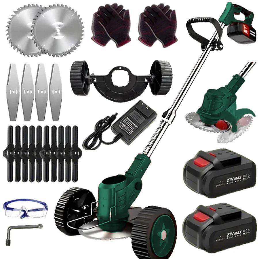 2025 Portable Cordless Electric Lawn Mower With High-Capacity Batteries
