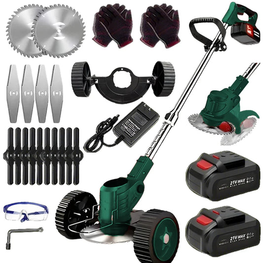 2025 Portable Cordless Electric Lawn Mower With High-Capacity Batteries