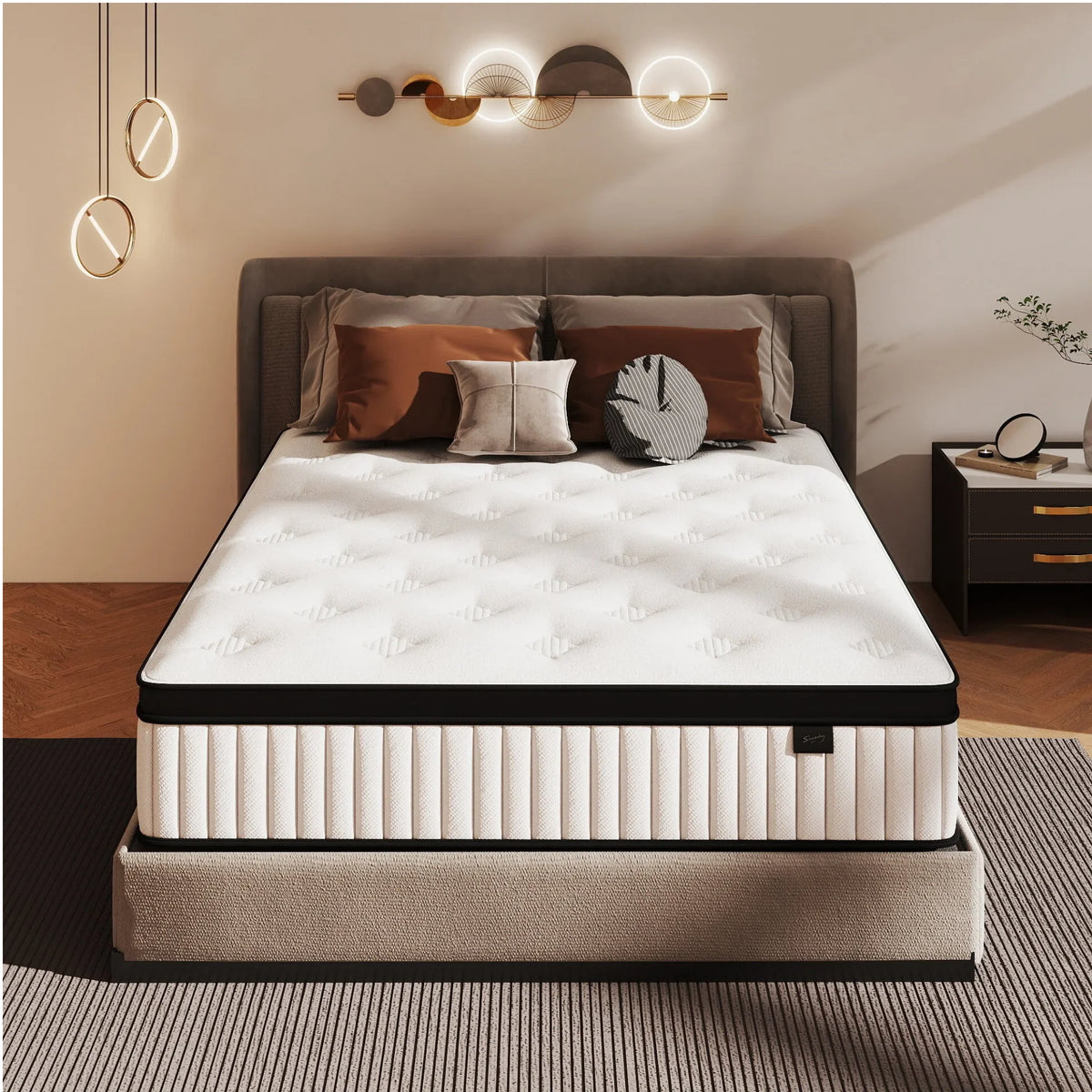Hybrid Mattress Pocket Springs Motion Isolation And Pressure Relief