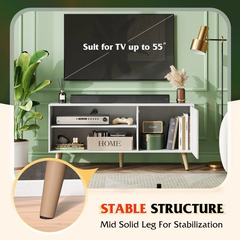 GALAXHERO TV Stand With Storage Console For Living Room