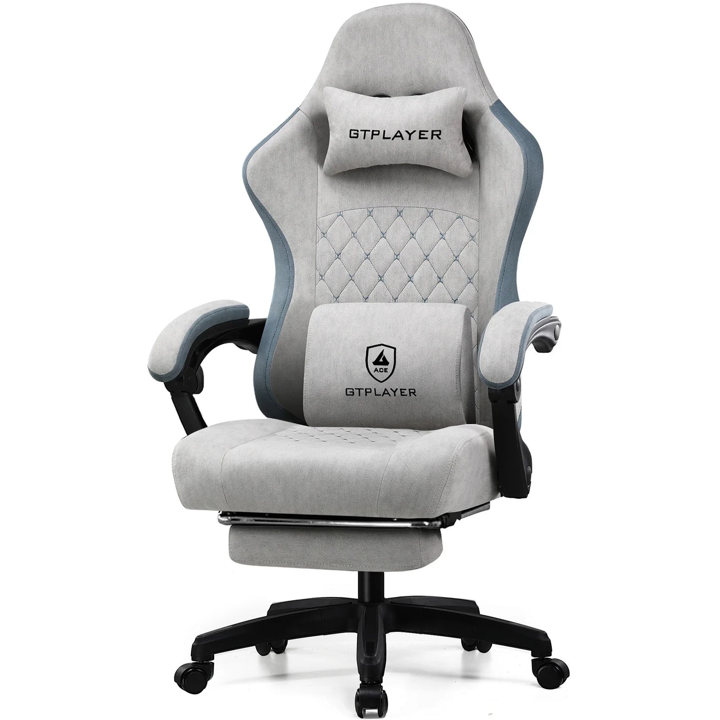 GTPLAYER Ergonomic Gaming Chair With Pocket Spring Cushion