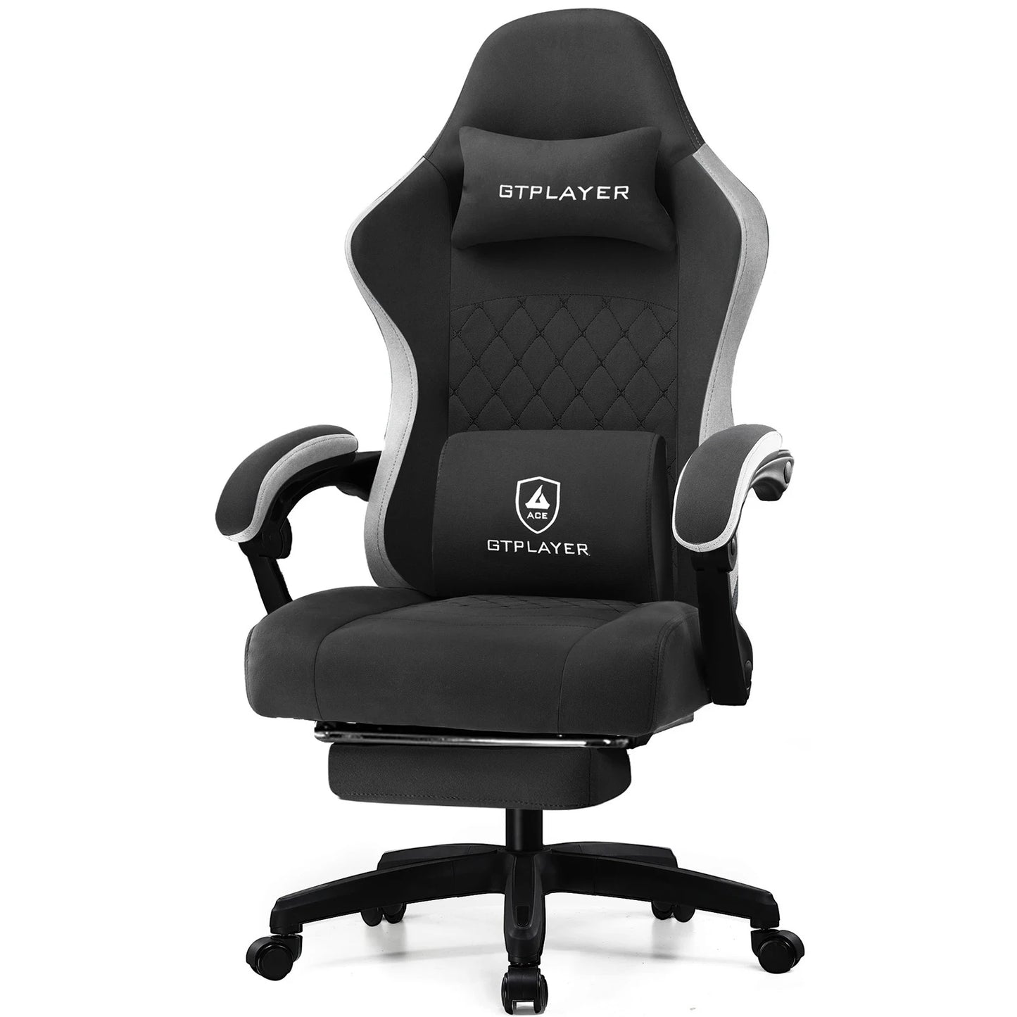 GTPLAYER Ergonomic Gaming Chair With Pocket Spring Cushion
