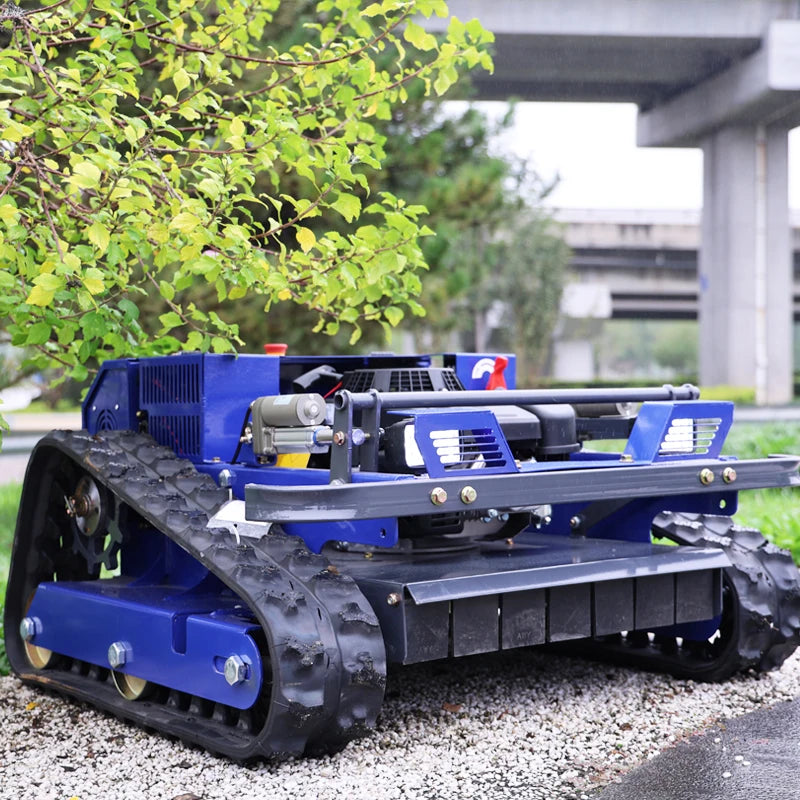 AIWEIYA RC Lawn Mower Tracked Slope Robot For Lawns