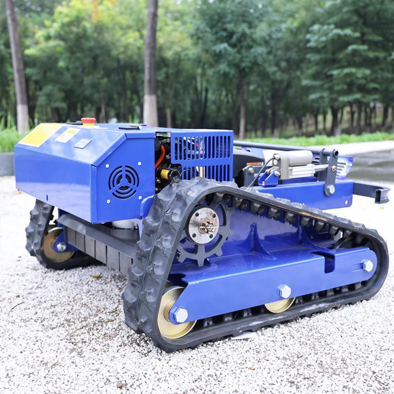 AIWEIYA RC Lawn Mower Tracked Slope Robot For Lawns