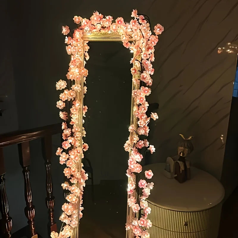96LED Cherry Blossom Tree Light for Bedroom Decor Parties