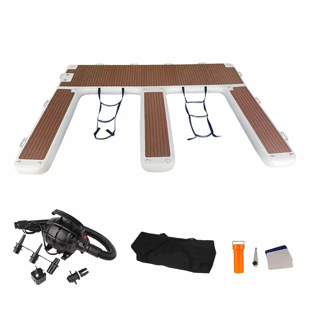 Ejia EVA Non Slip Inflatable Dock Platform Water Fun