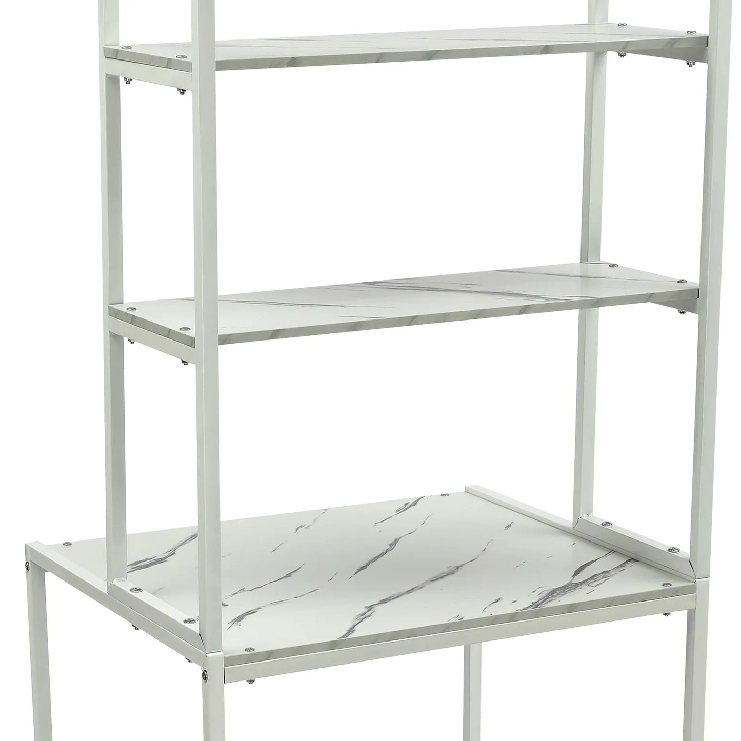 Over Washer Dryer Storage Shelf Three Tier Bathroom Organizer