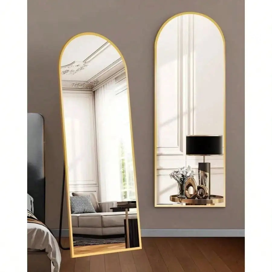 Arched Wall Mirror Framed For Elegant Living Home Decor