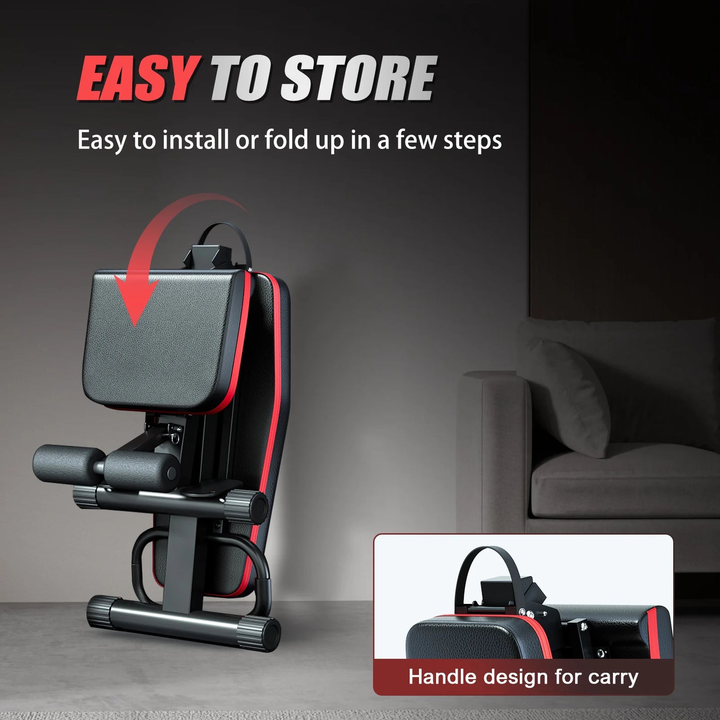 Foldable 14 In 1 Dumbbell Bench For FullBody Conditioning